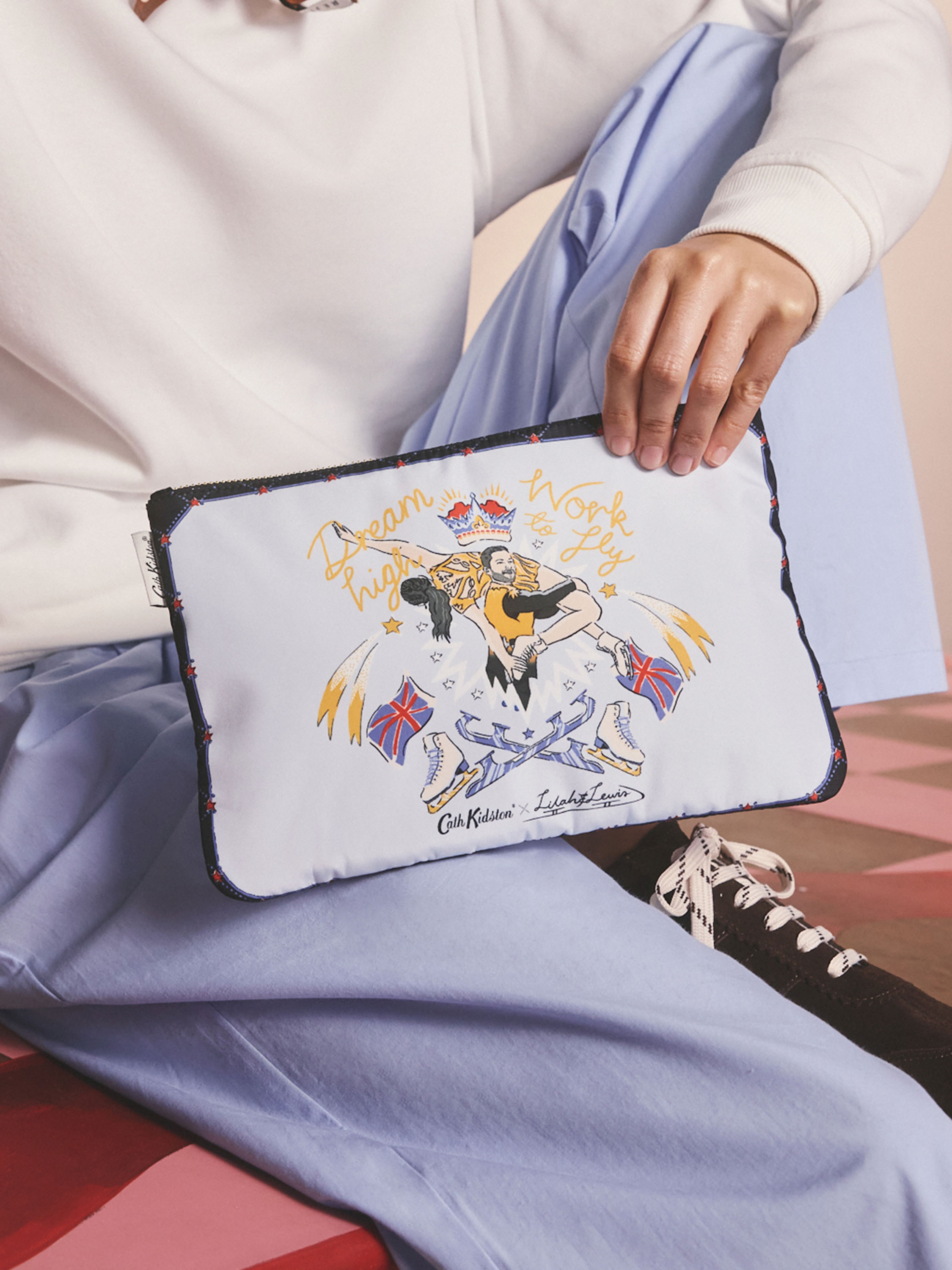 Lilah & Lewis 圓角拉鍊收納袋