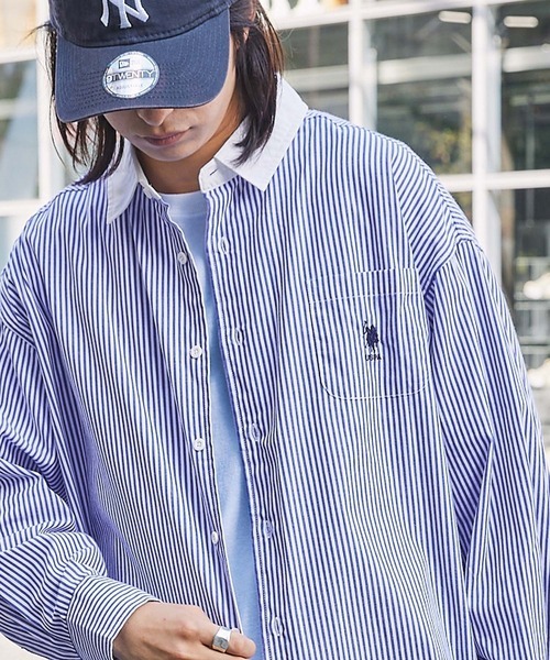 日本 U.S. POLO ASSN. One Point Logo L/S Shirt [sh827]