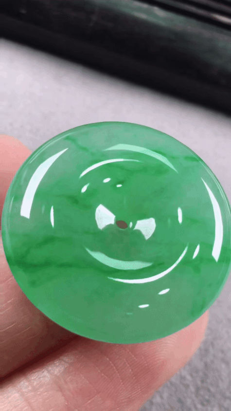 102436 翡翠平安扣 (27.2mm直徑)