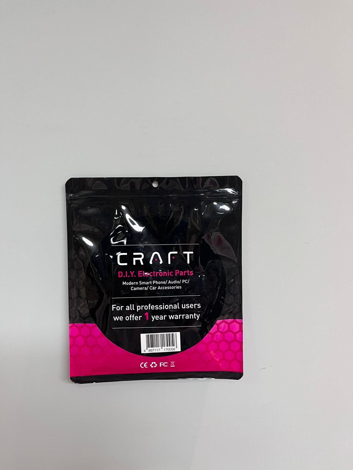 Craft  Cat6 2米 32A WG Copper ,BK 4897117170056