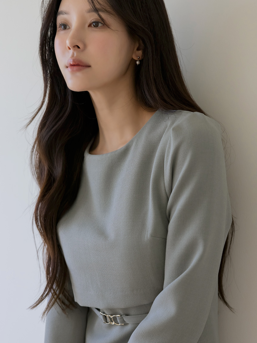 Veronica 曼妙假兩件包臀洋裝 [ 2色 / S,M,L ]