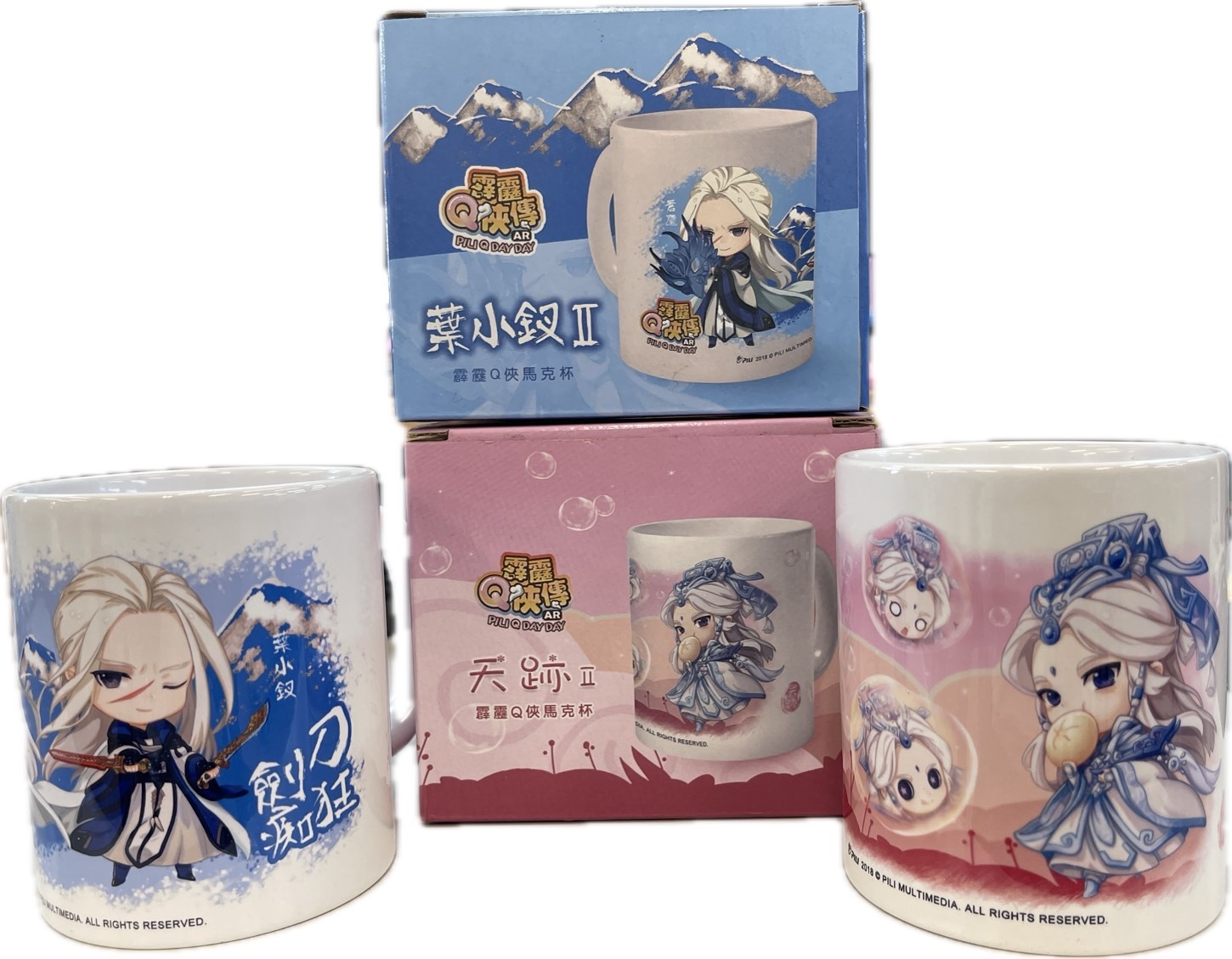 新竹院｜霹靂Q俠馬克杯組