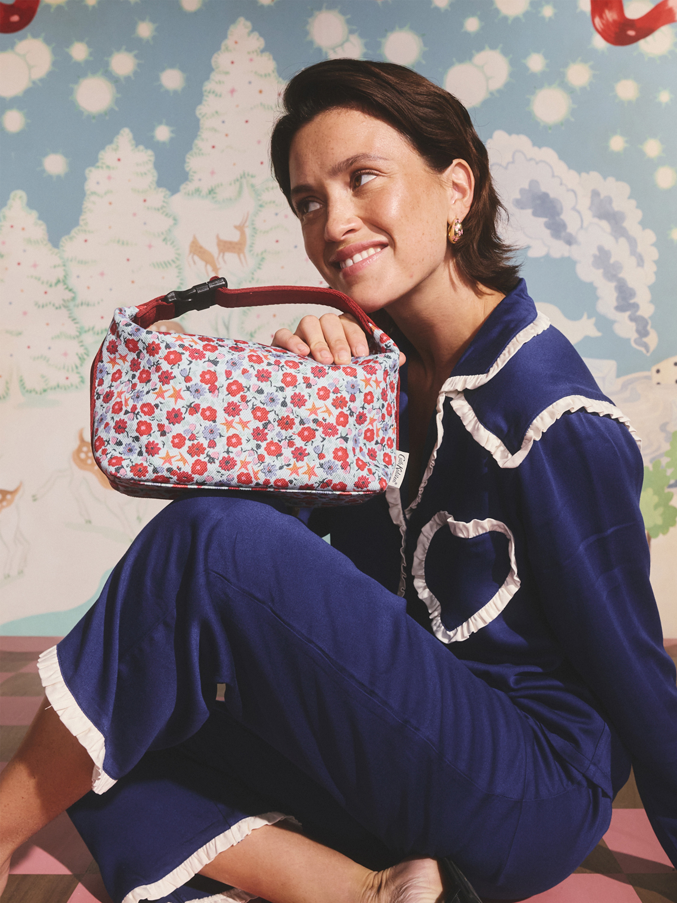 Folding Star Ditsy 插扣旅行包