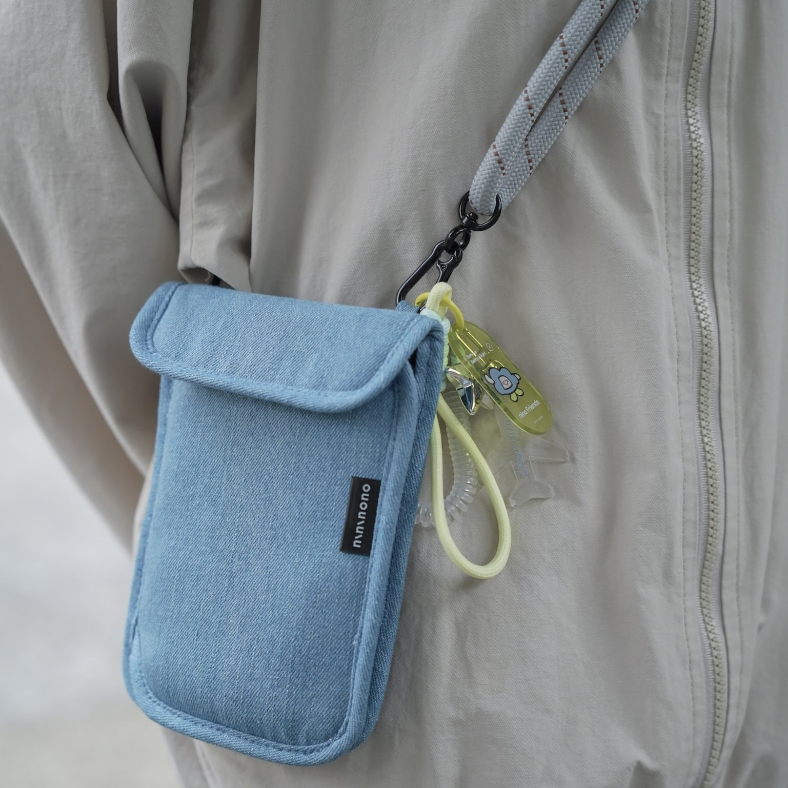 Boarding丹寧系列｜旅行護照包(共2色可選)