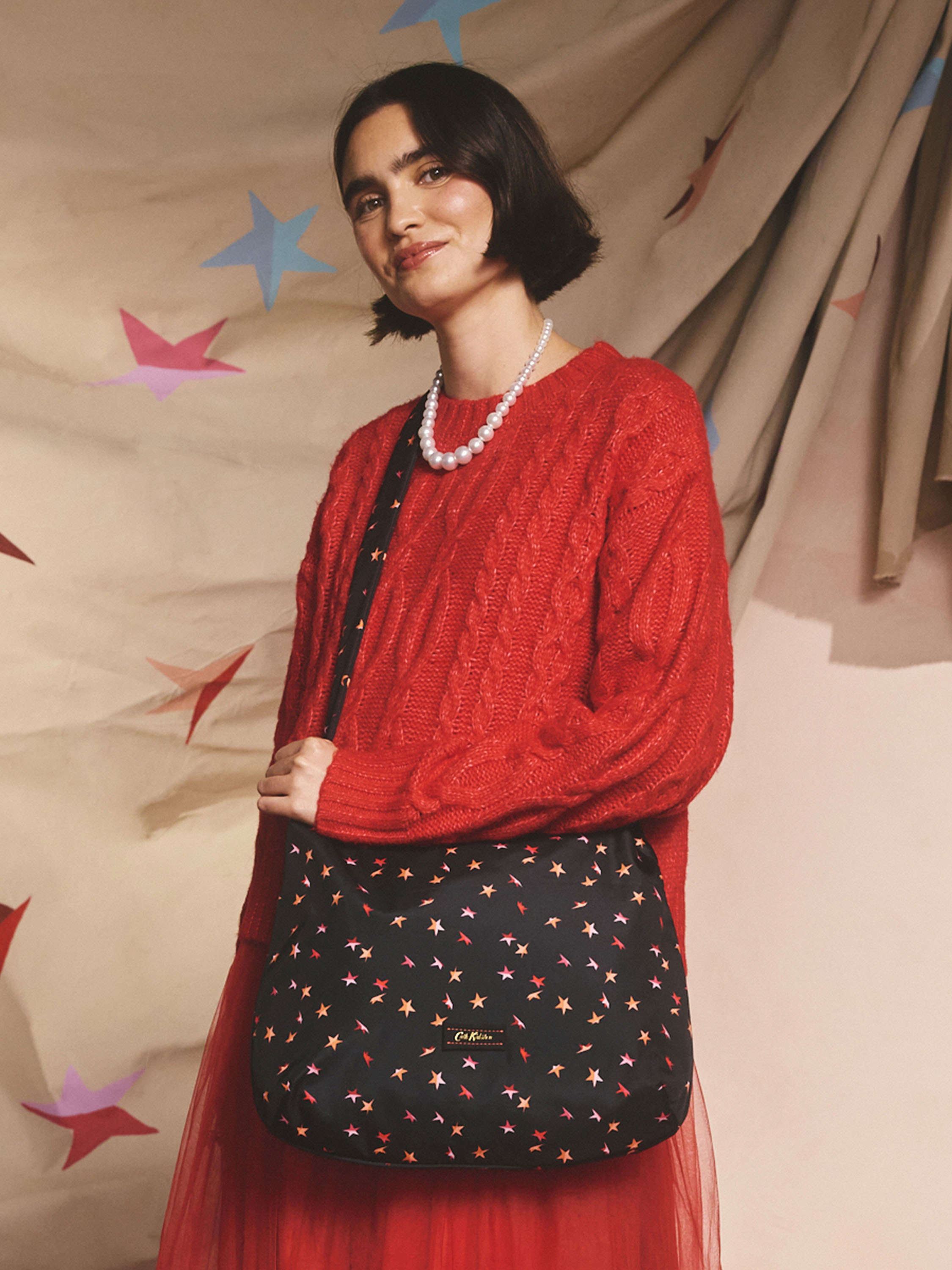 Folding Star 中型斜背單肩包