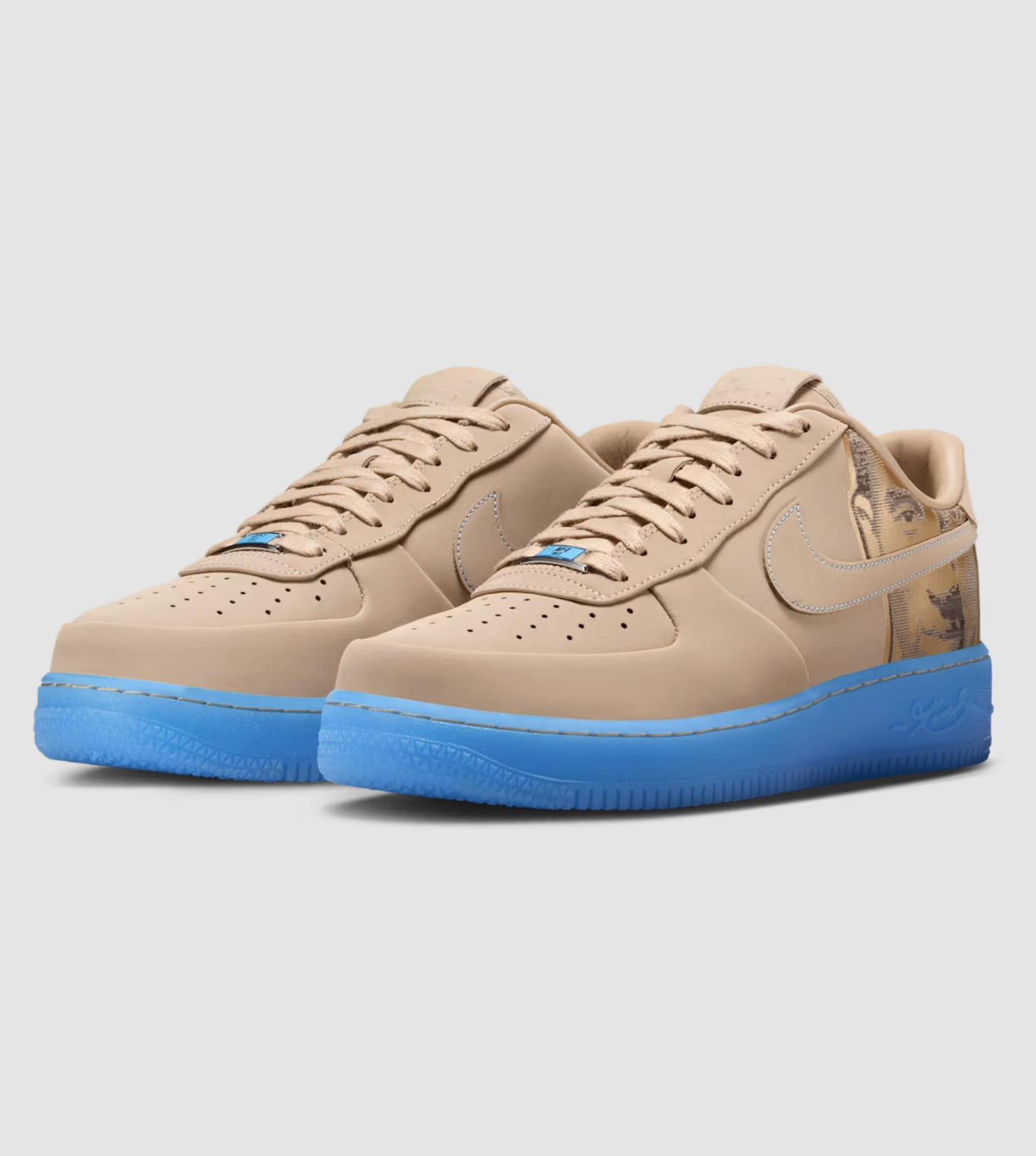 [現貨] Kobe Air Force 1 Low Linen and University Blue | IH1018-200