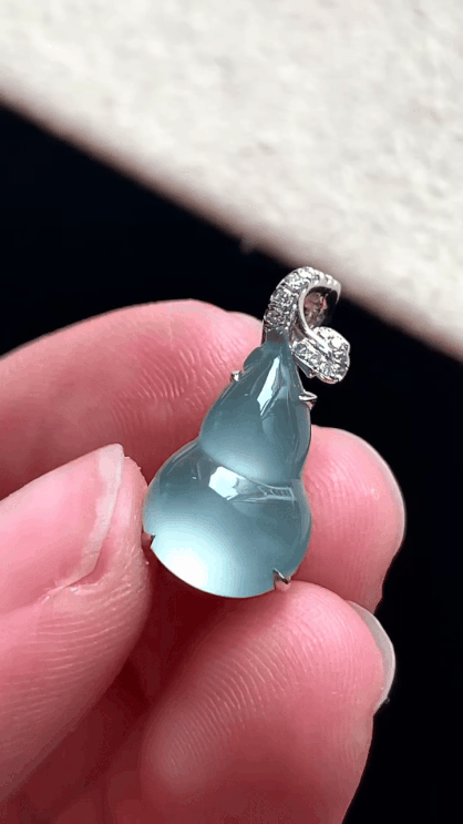 1024213 翡翠葫蘆吊墜