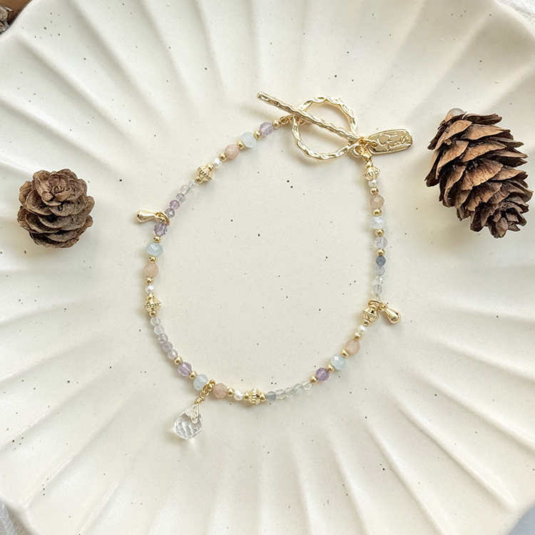 生日花 • 拾壹月玖 • 風信子 – 多寶石 – 手鍊