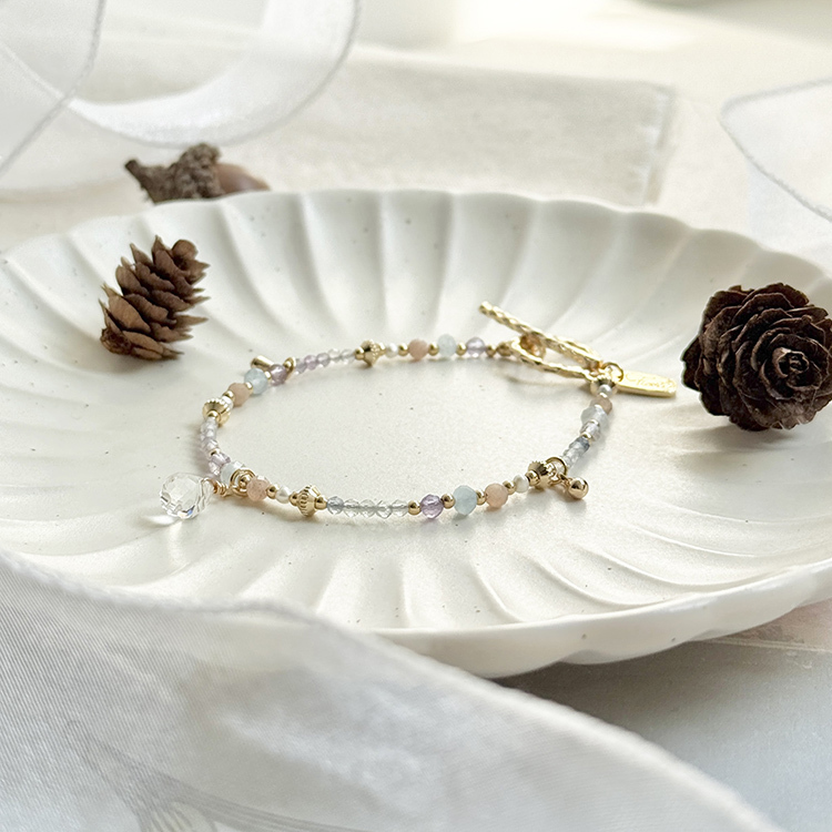 生日花 • 拾壹月玖 • 風信子 – 多寶石 – 手鍊