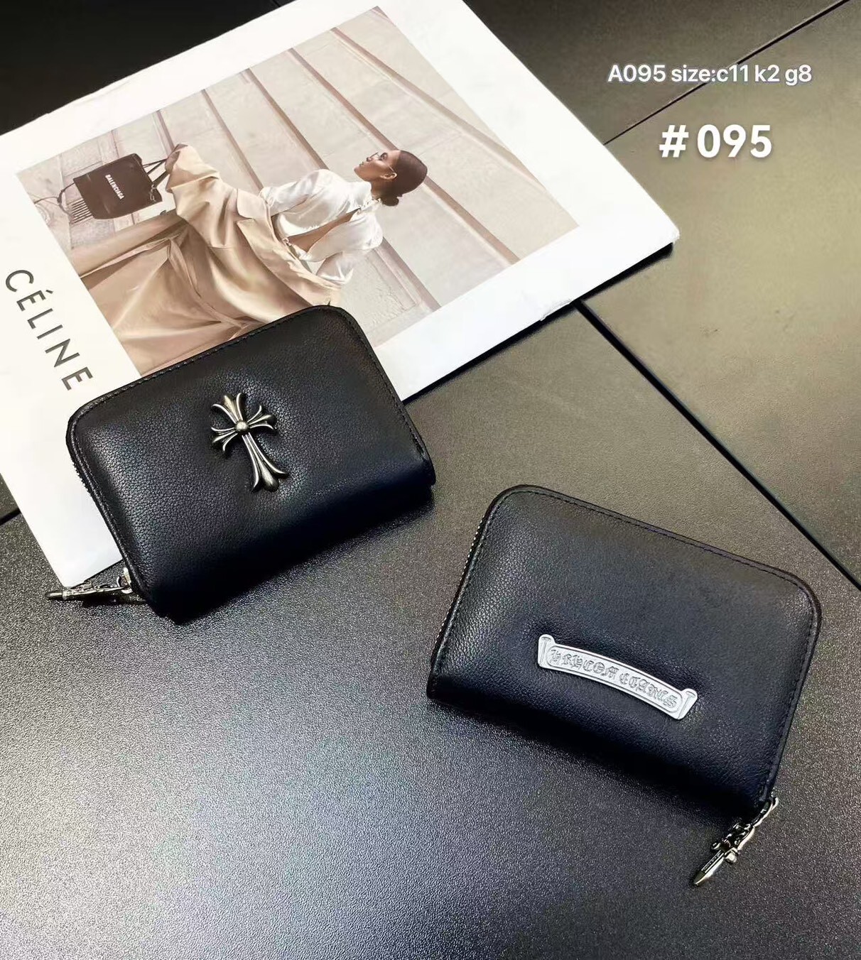 095【克羅心風琴卡包】