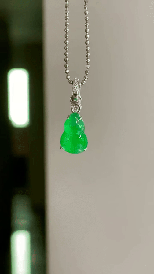 1024214 翡翠葫蘆吊墜