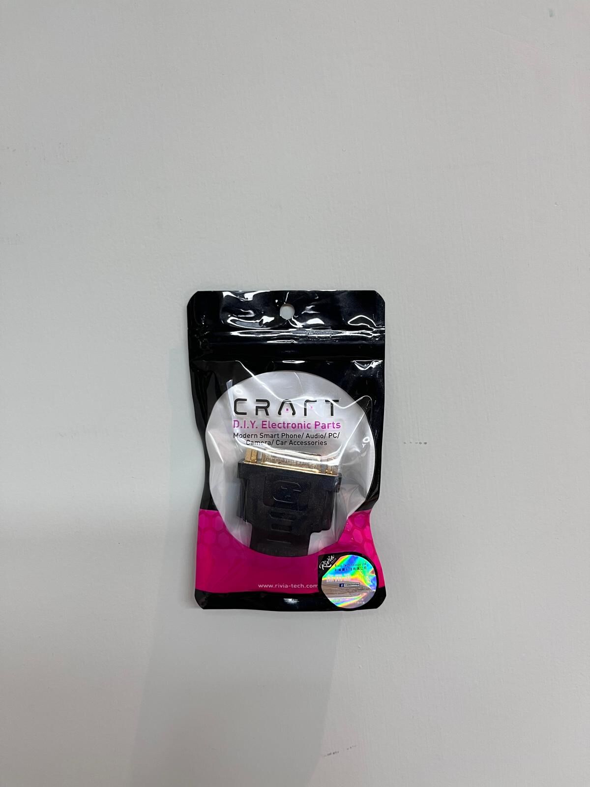 Craft DVI (24+1) 母頭轉 HDMI 公頭轉接器 BK 4897117170131