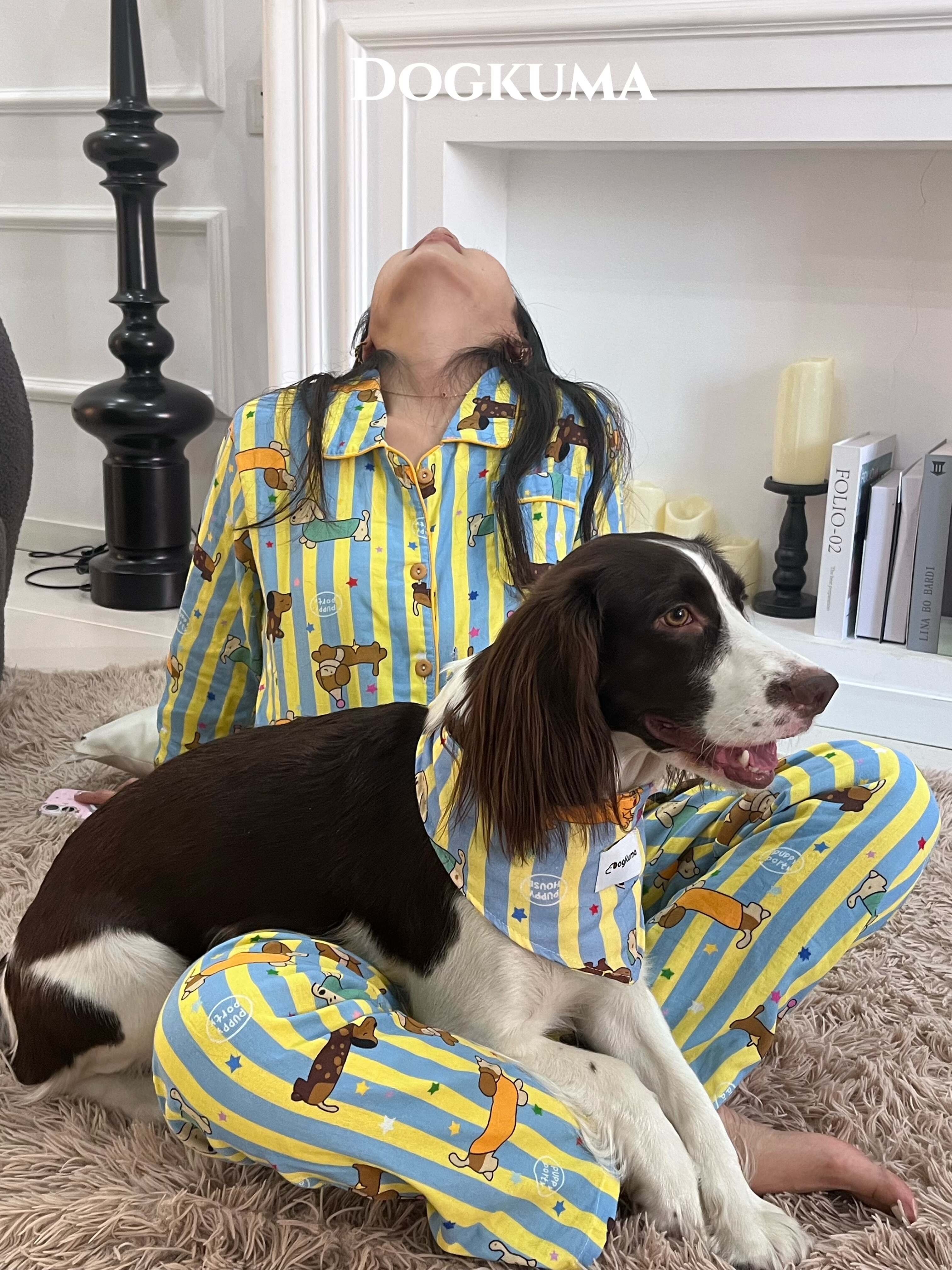 DOGKUMA - 狗狗印花領巾（寵物款）