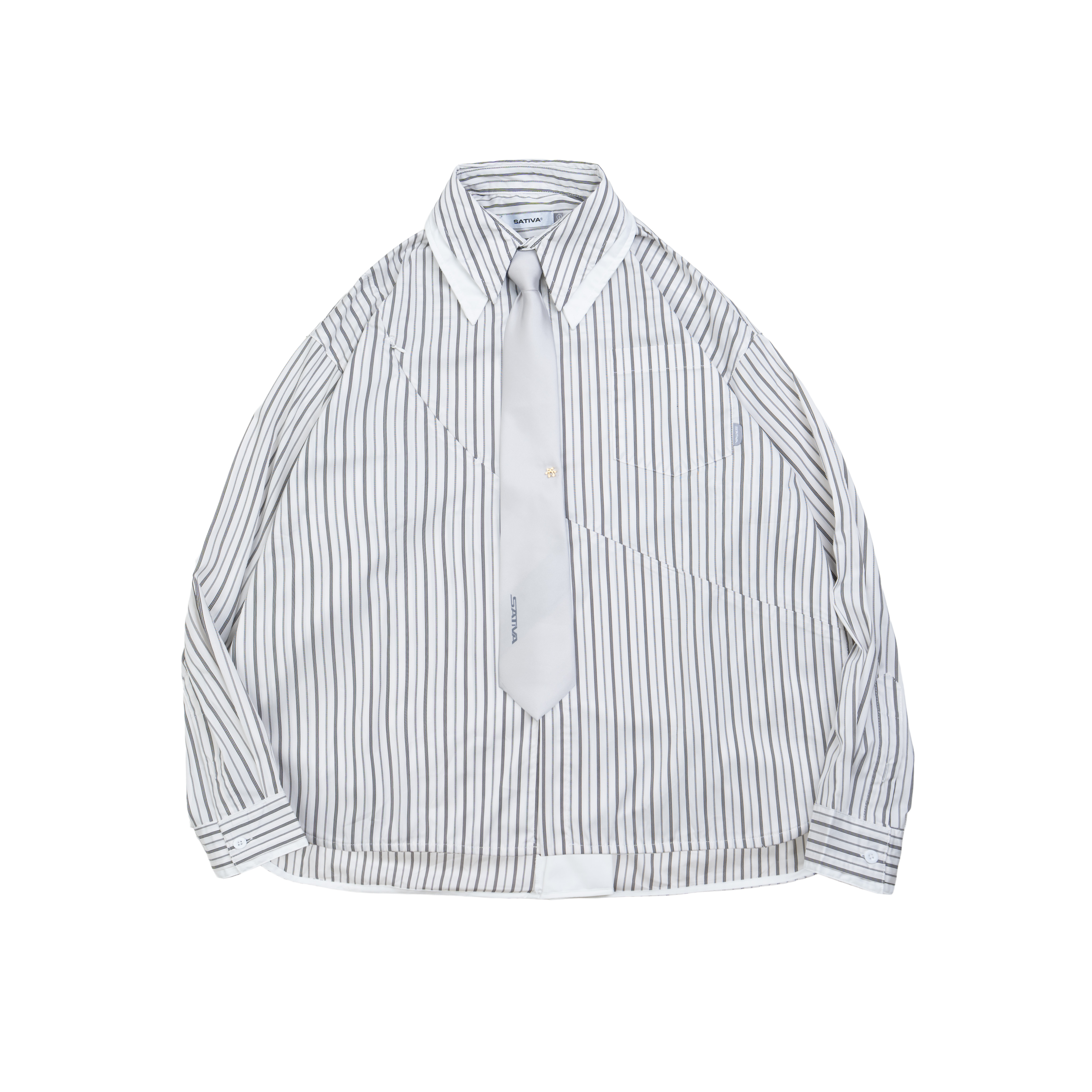 H.BK-04 “Ceremonial” Pockets Shirt - White
