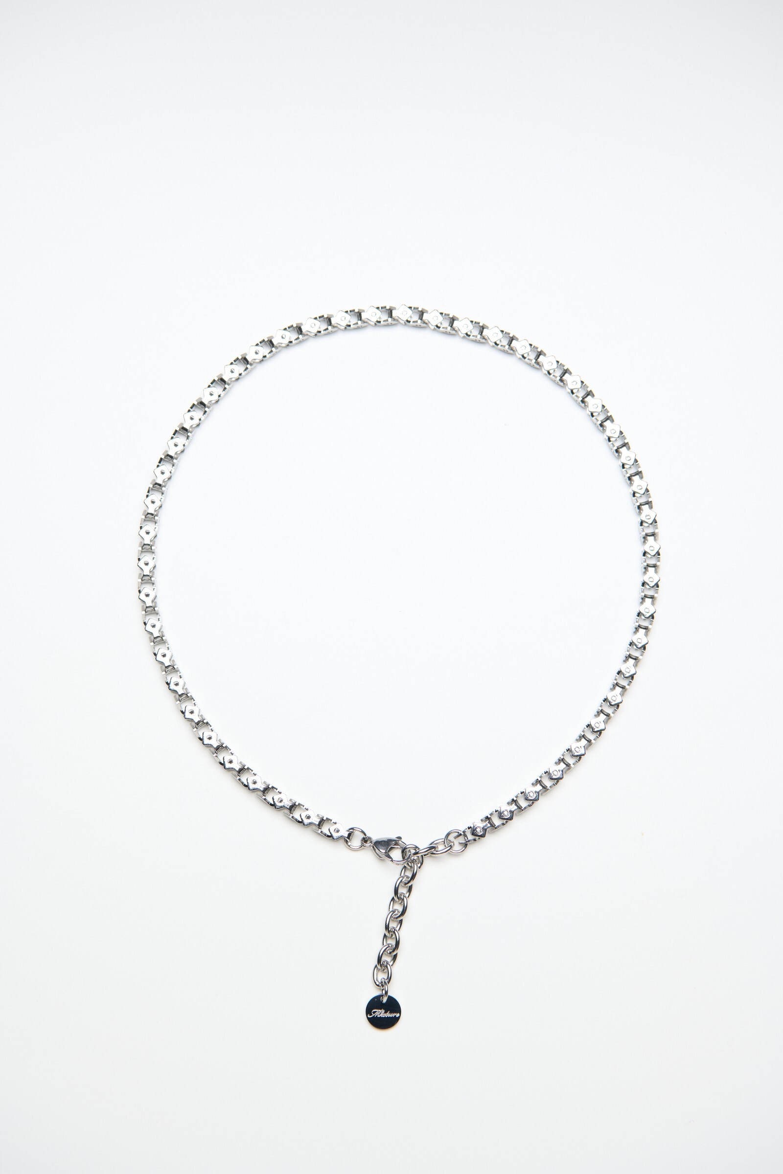 MIXTURE MN033 機械 鏈帶 特殊 鏈身 純鋼 項鍊