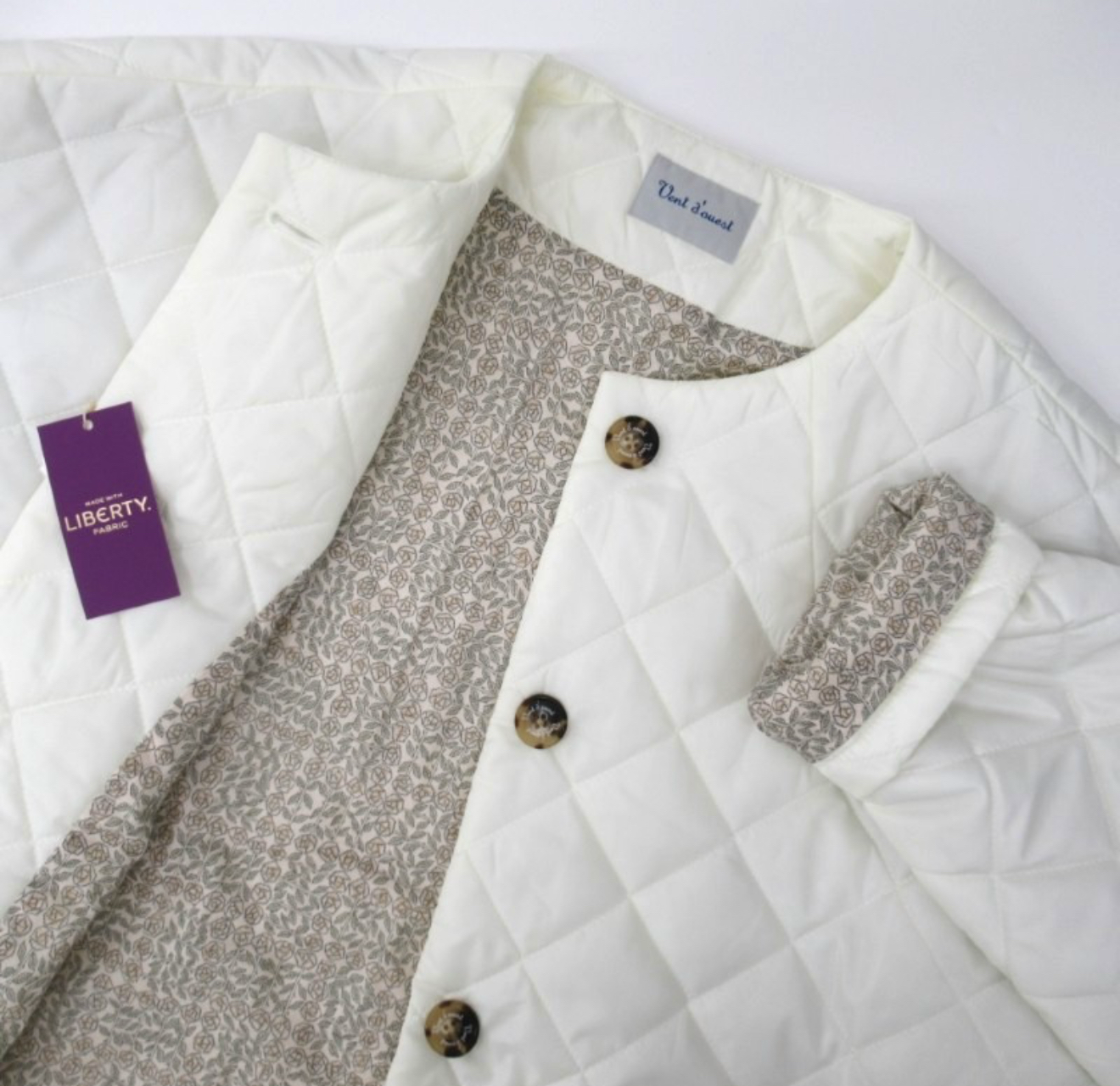 SOLTEX×LIBERTY 絎縫半身外套  [日本製造]高密度