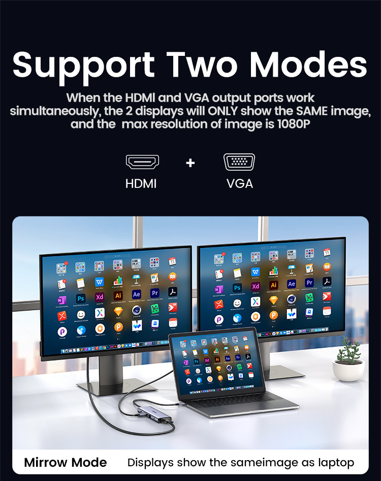 Ugreen USB-C多功能適配器_CM498-15600