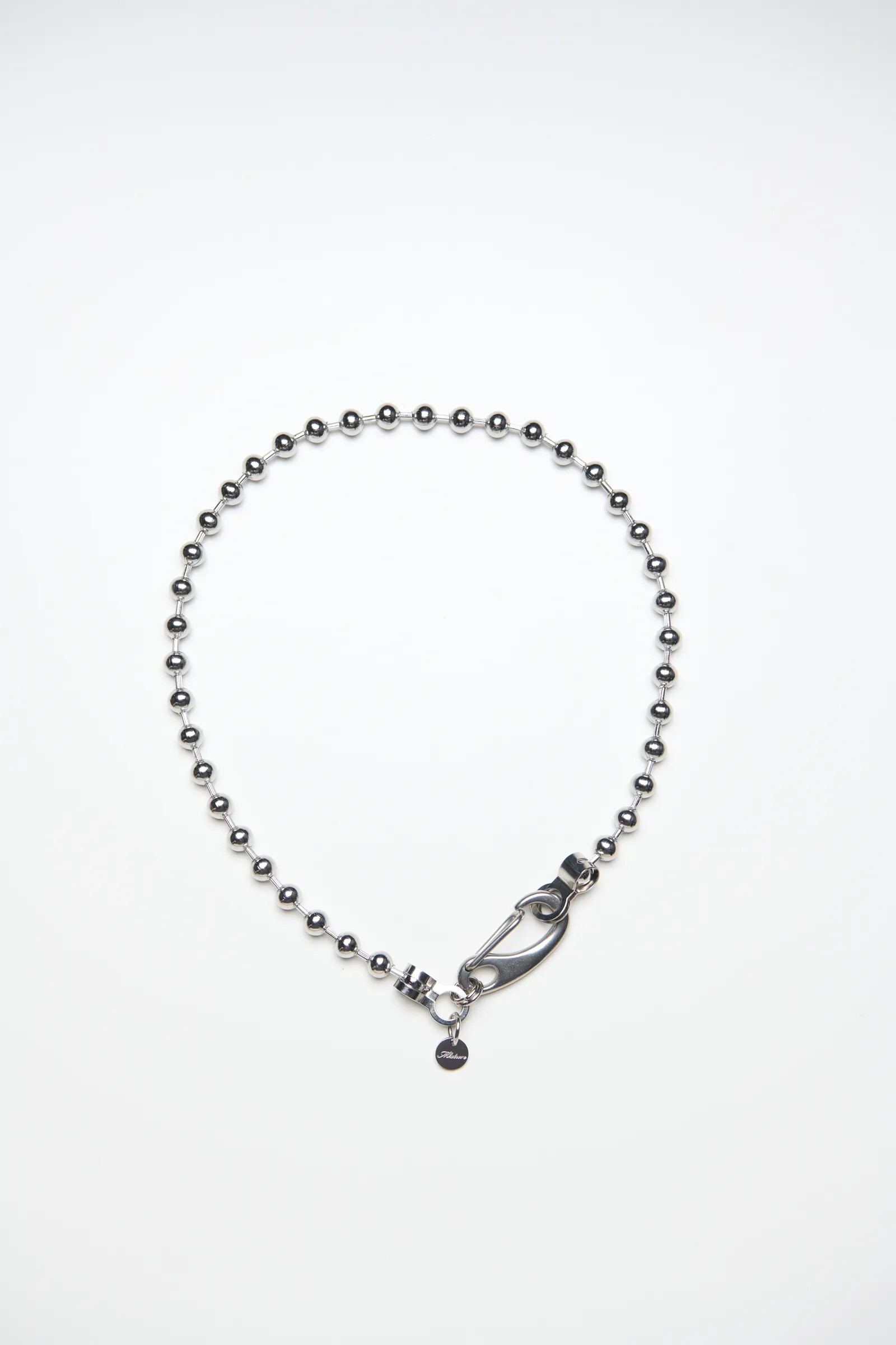 MIXTURE MN040 空心 純鋼 圓球 大型 彈簧扣 項鍊