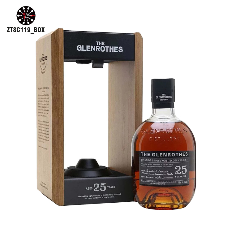 Glenrothes 25 Years Old Speyside Single Malt Scotch Whisky 格蘭露斯25年單一純麥威士忌 700ml (木盒)