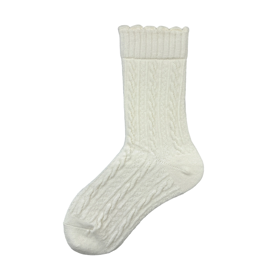 Santé 台灣 靜謐中筒羊絨襪 女款 (5色) 44SA5004