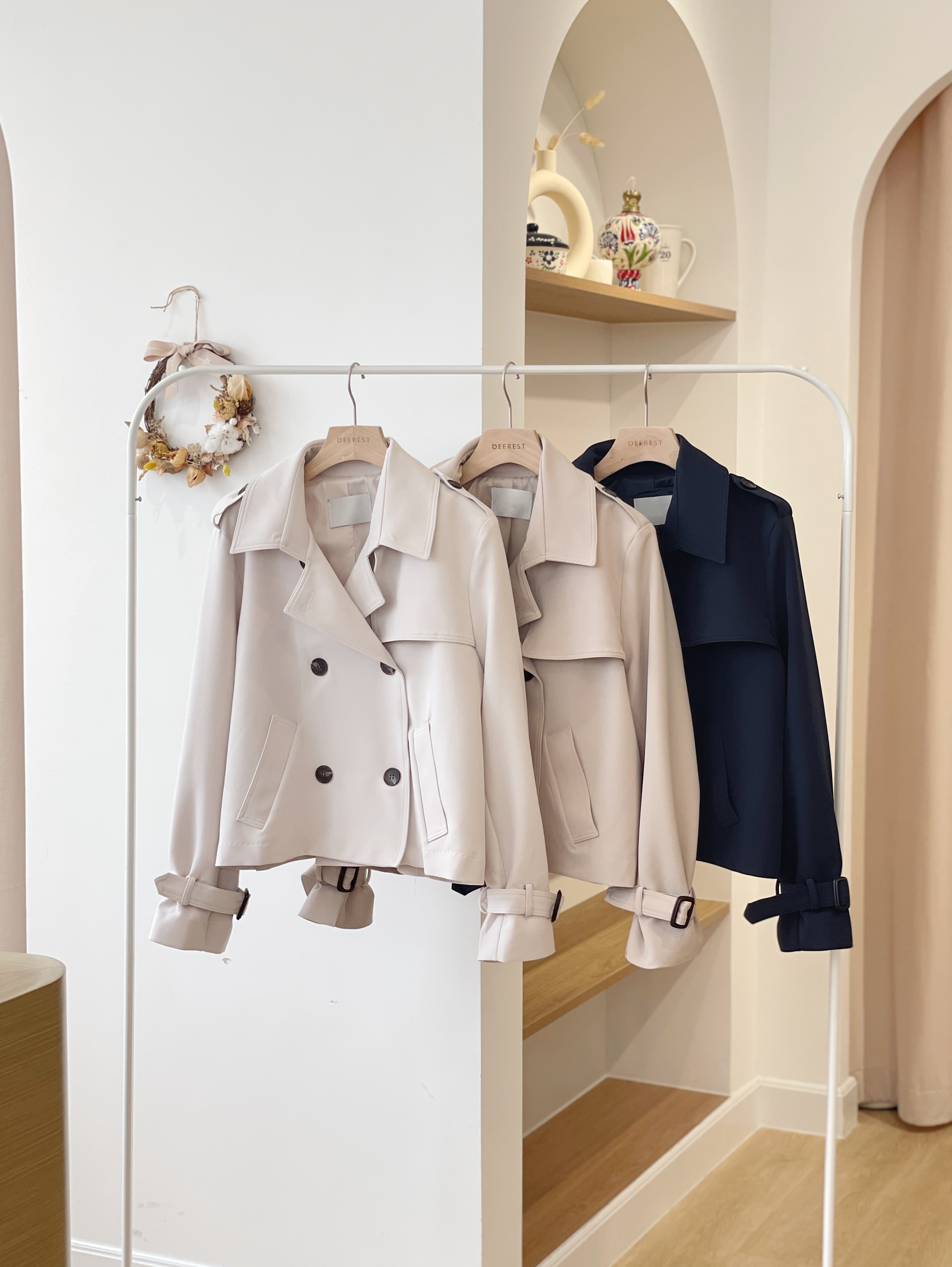 JK165 The Uptown Girls Trench Coat