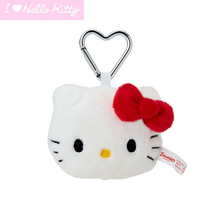 Hello Kitty Sanrio 三麗鷗 大頭吊飾鑰匙圈 紅色官方照