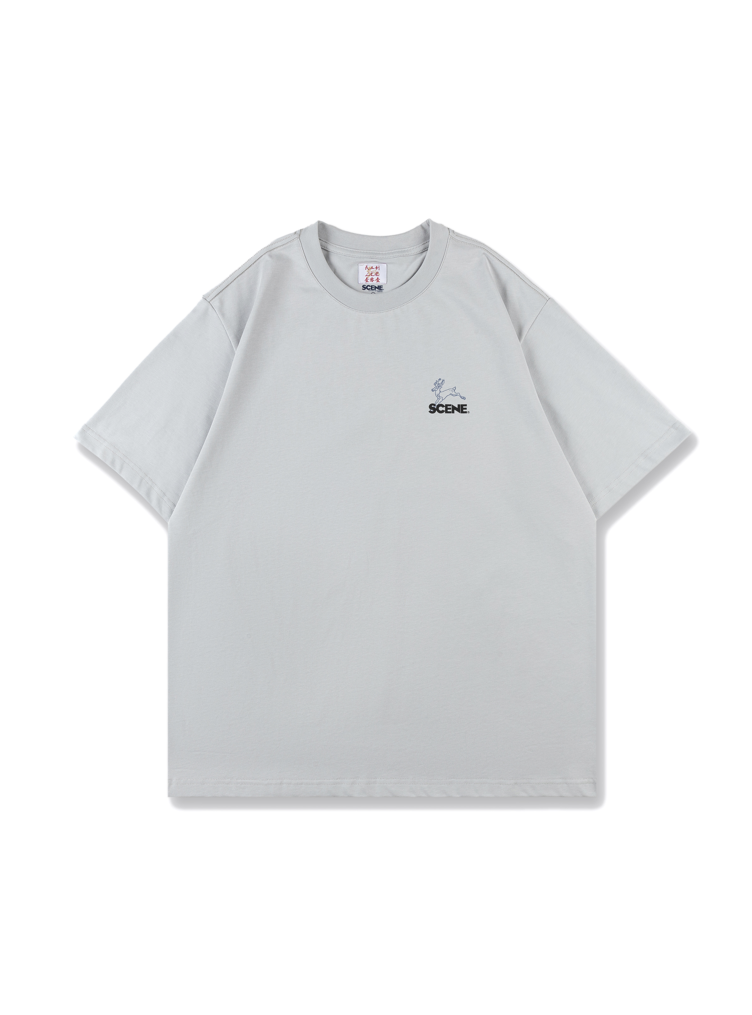 SC x LKM COOL TEE // LIGHT GRY