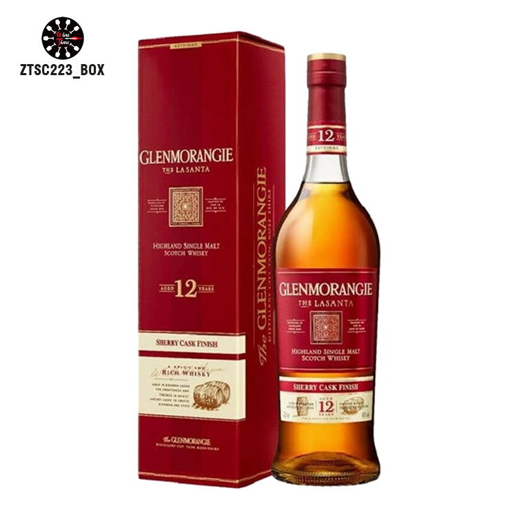 Glenmorangie Lasanta Sherry Cask 12 Years Single Malt Whisky 格蘭傑12 年雪莉桶拉桑塔單一麥芽威士忌(禮盒)