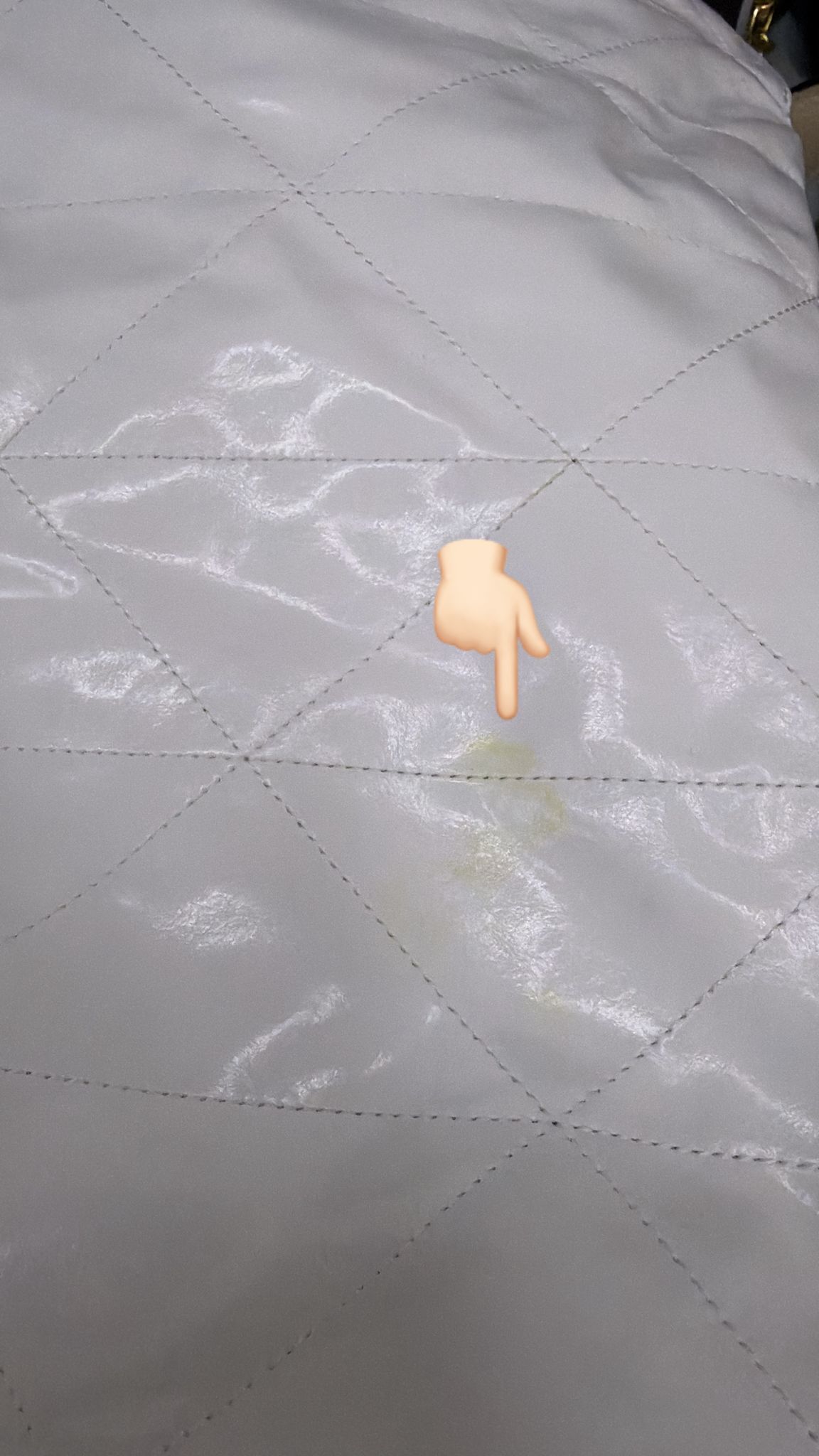 【現貨瑕疵貨品】ANOETIC ANC DRAW CHAIN SHOULDER BAG 白色 (HC0226)