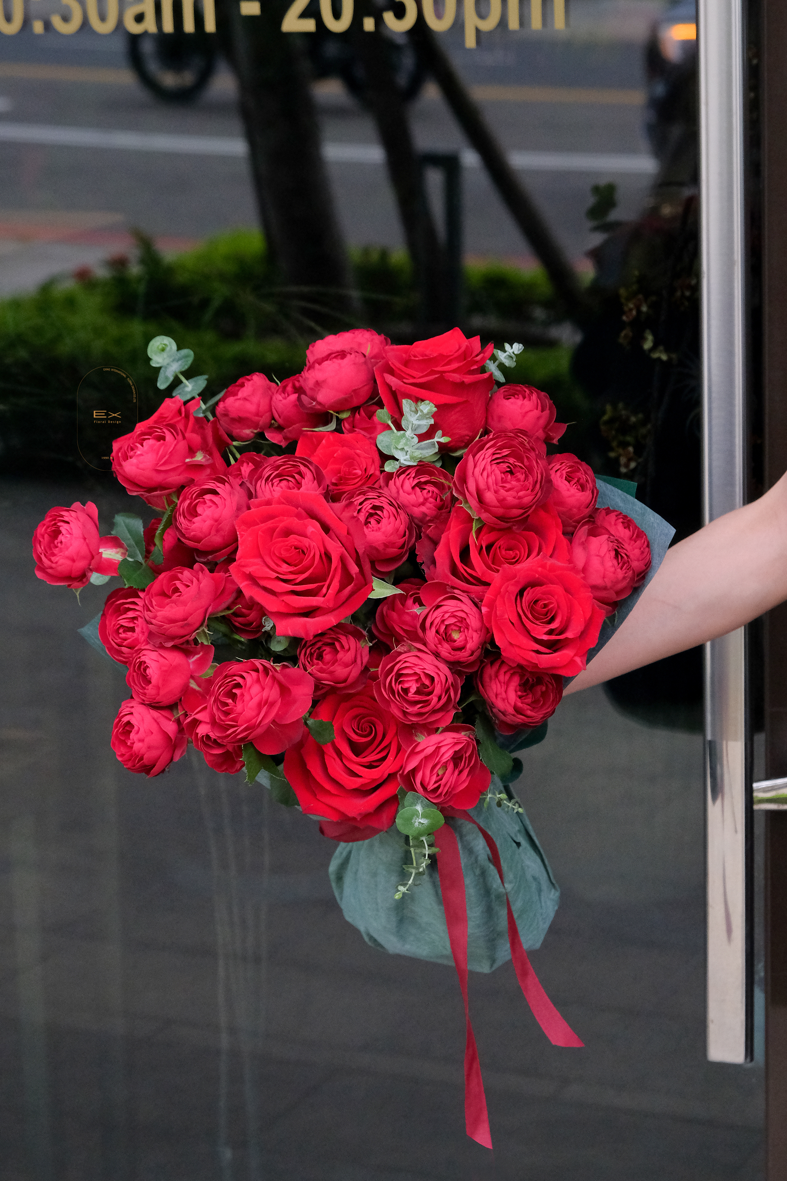 No.9 Carmine 緋紅｜花束送禮 送愛人