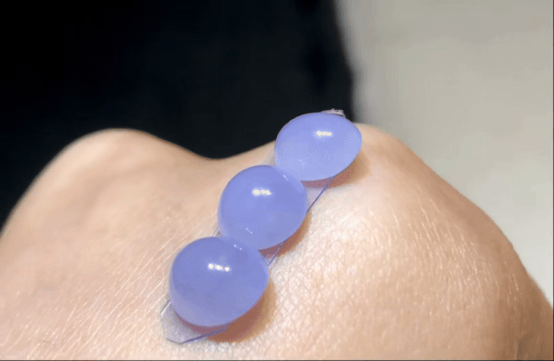 1024247 翡翠紫羅蘭蛋面一手