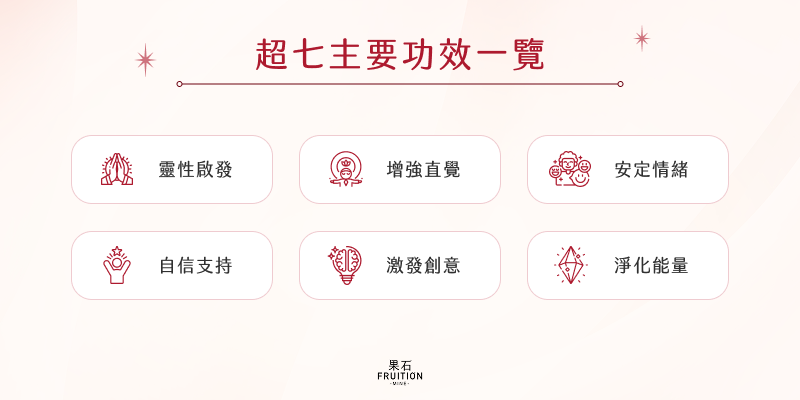 超七主要功效一覽