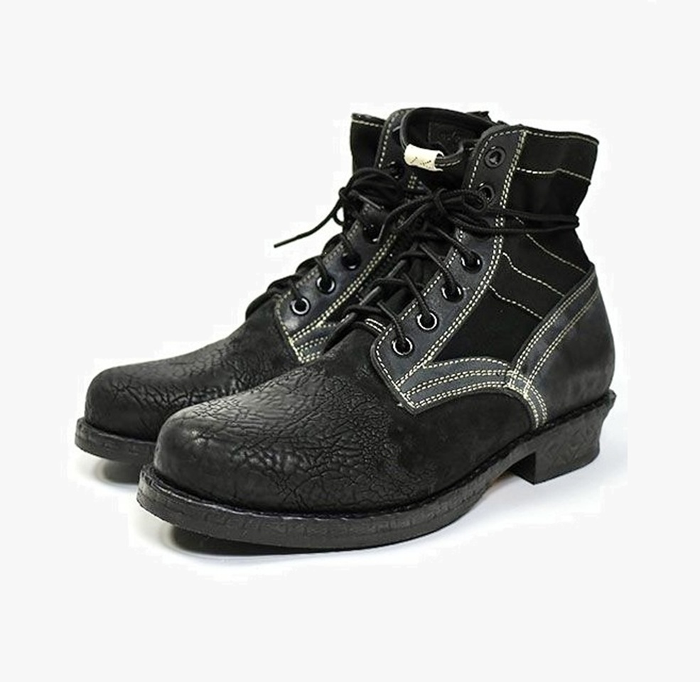 VISVIM 7 HOLE '73-FOLK *F.I.L EXCLUSIVE - BLACK PRE ORDER ITEM (預訂中)
