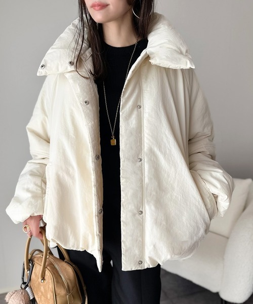 日本🇯🇵連線 JAVA 鋪棉寬鬆高領麵包外套 2WAY 領口可拆 超保暖 無領外套 4色(任買兩件711免運)/預購