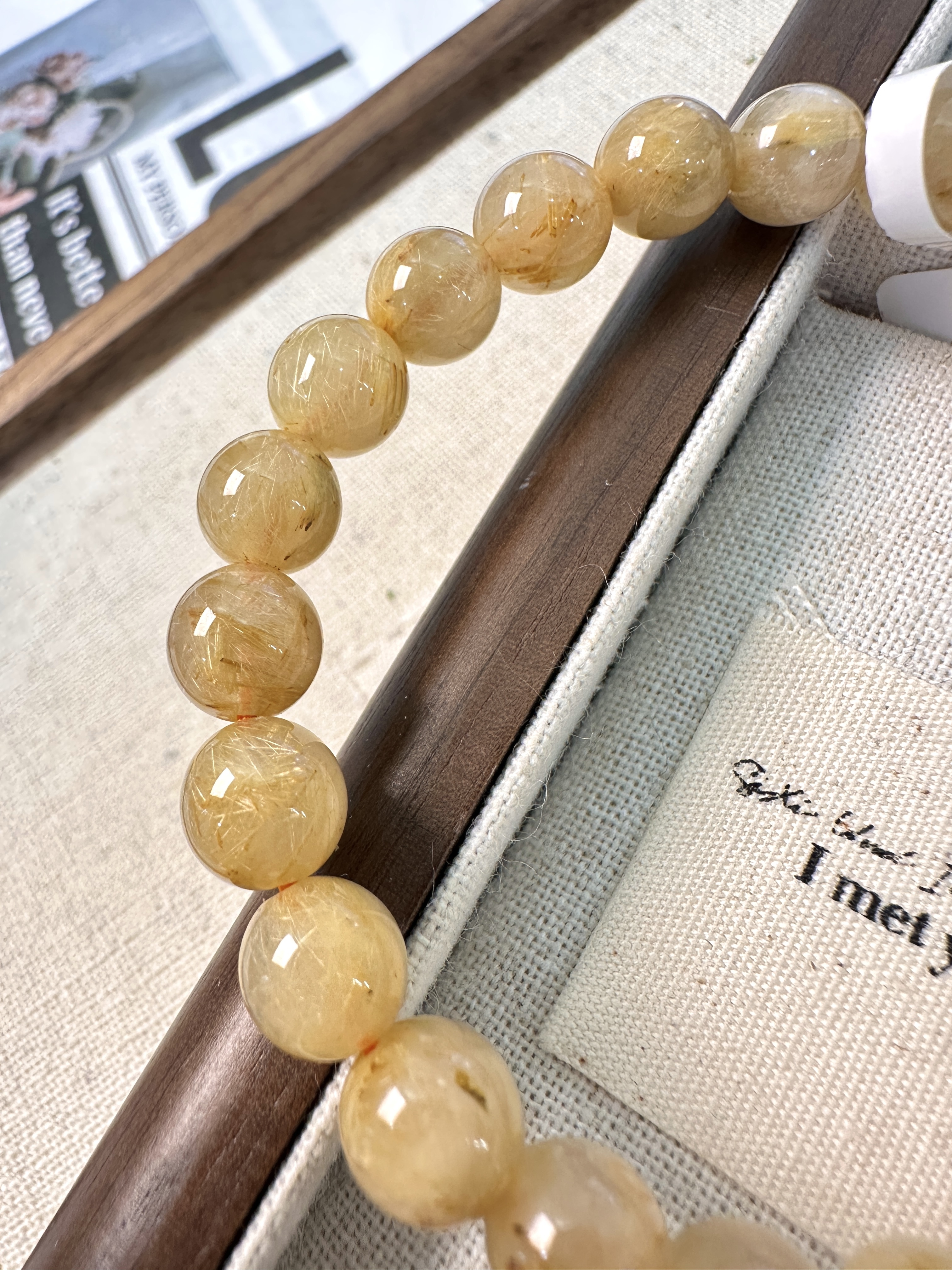 鈦晶手串8mm｜招財聚氣・事業防護之石