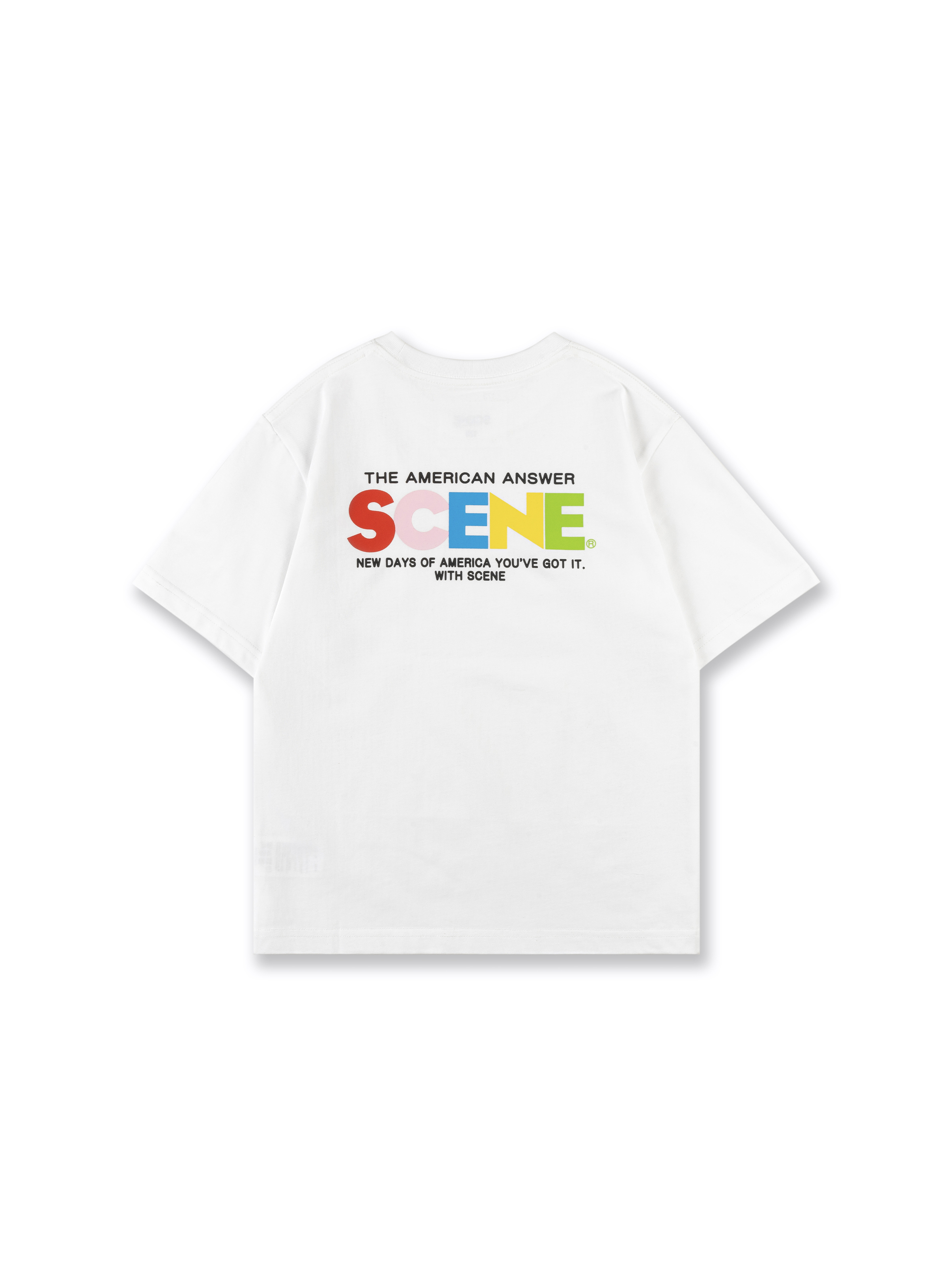 KID CLASSIC RAINBOW TEE // WHITE