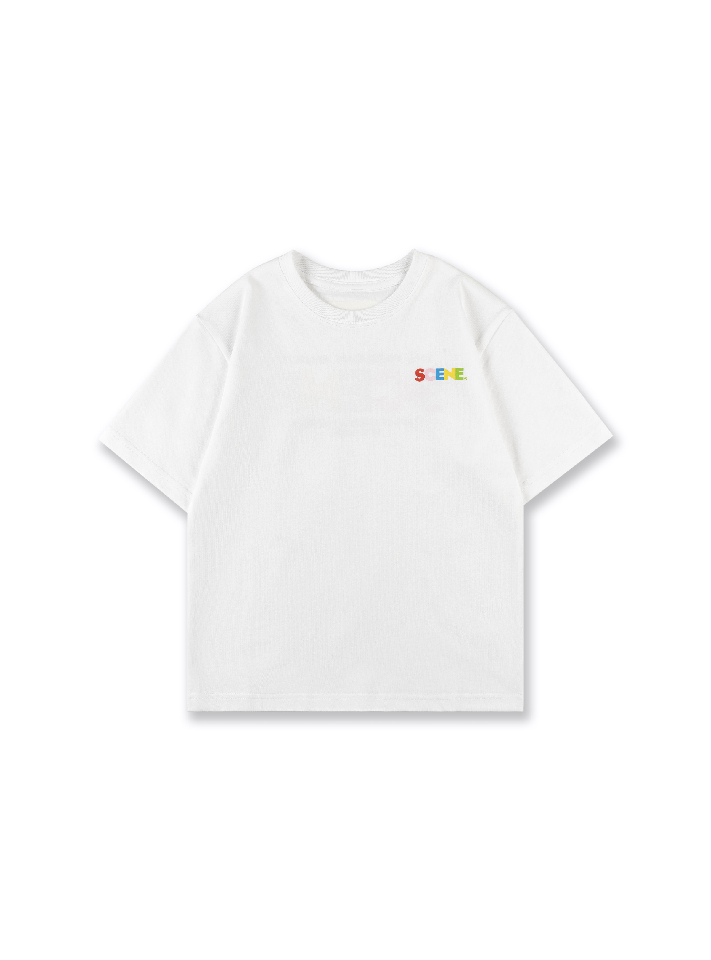 KID CLASSIC RAINBOW TEE // WHITE