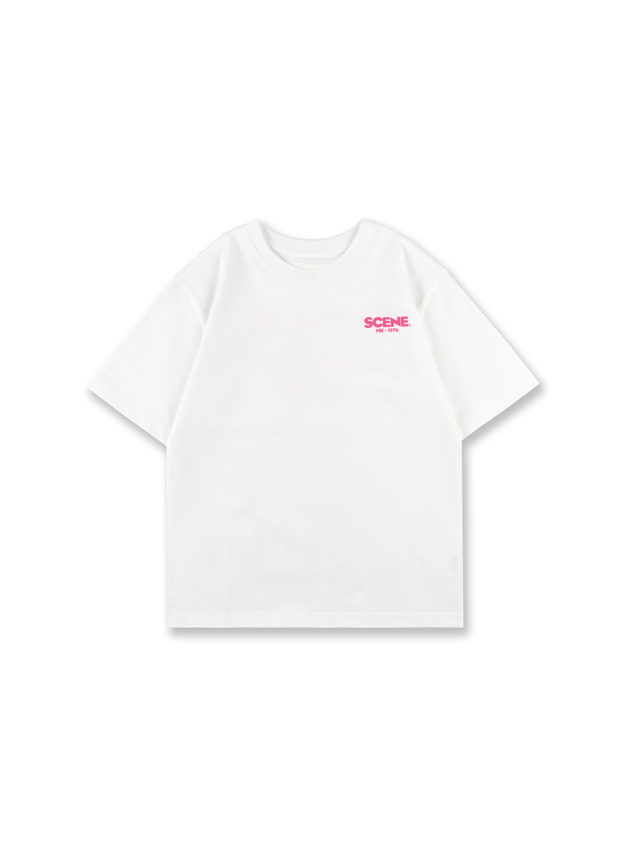 KID HONG KONG 1976 TEE // WHITE