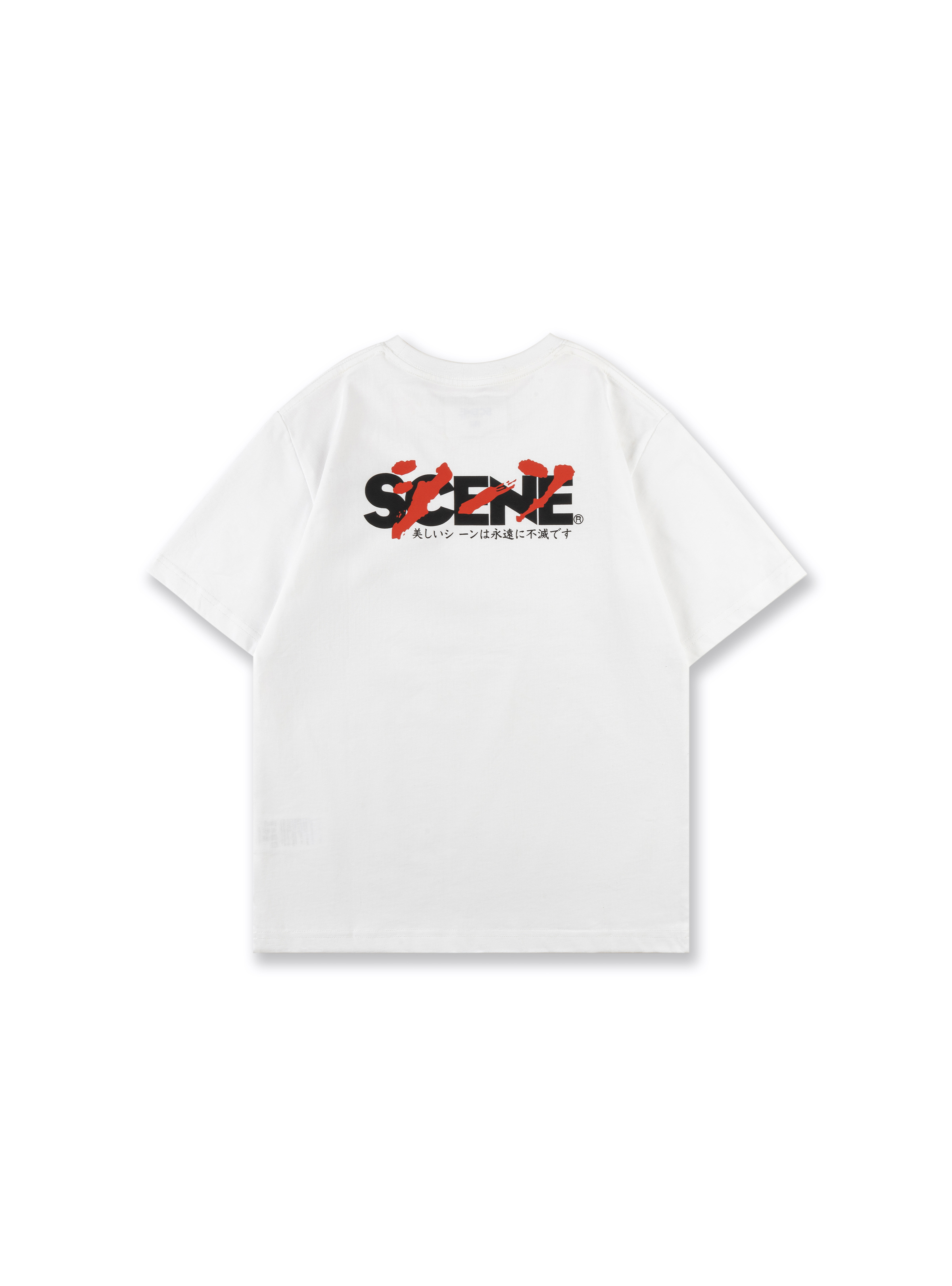 KID RETRO 80'S GRAPHIC TEE 01 // WHITE (AK)