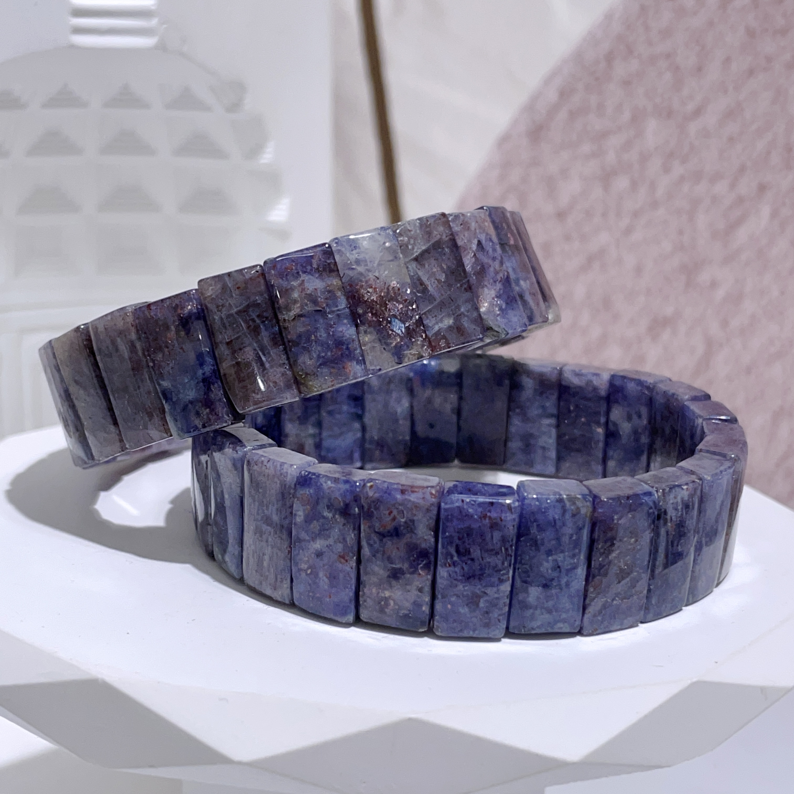 血滴堇青石手排 16mm