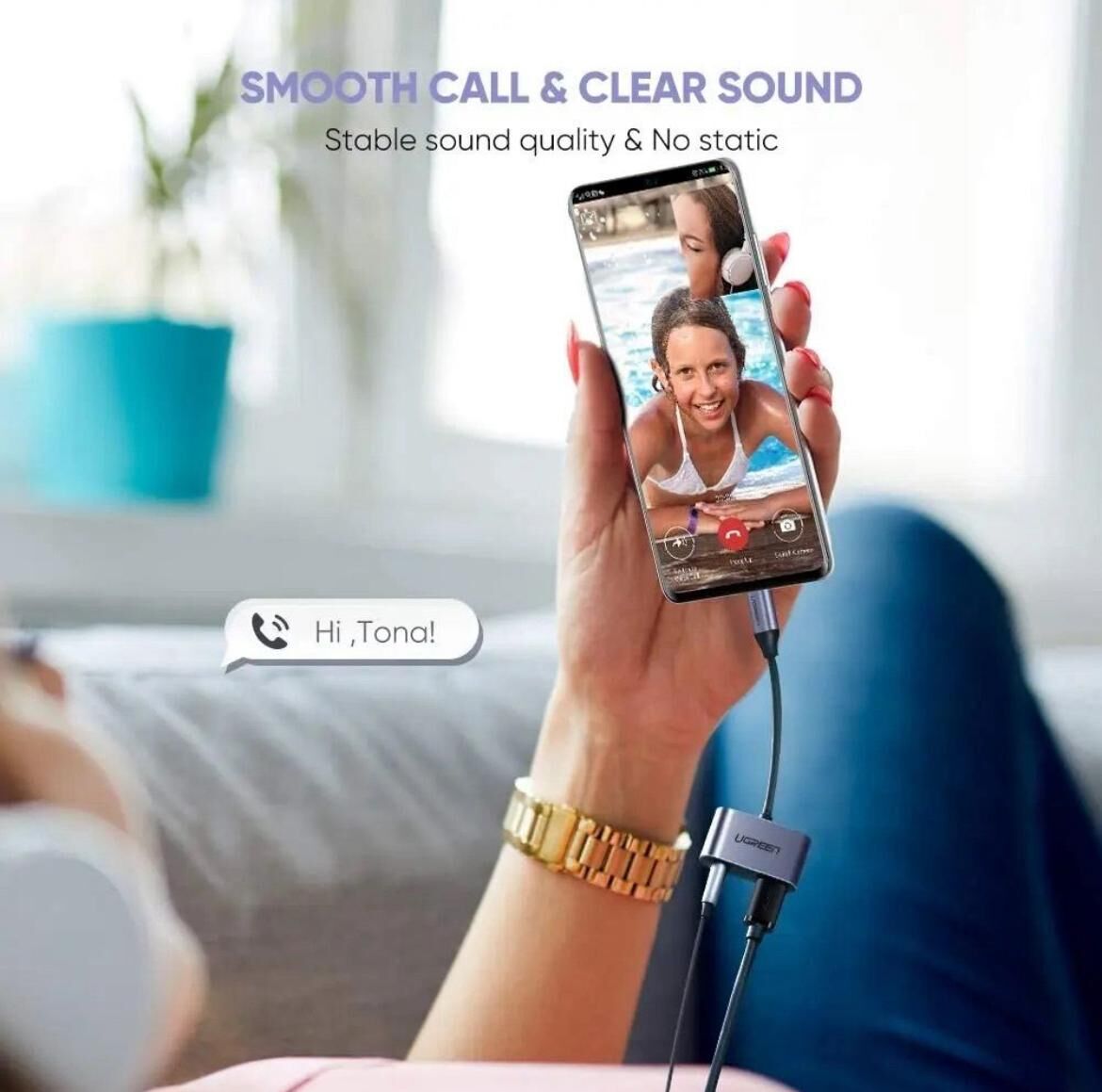 Ugreen 2 Port USB-C + 3.5 mm音訊_CM193-50596