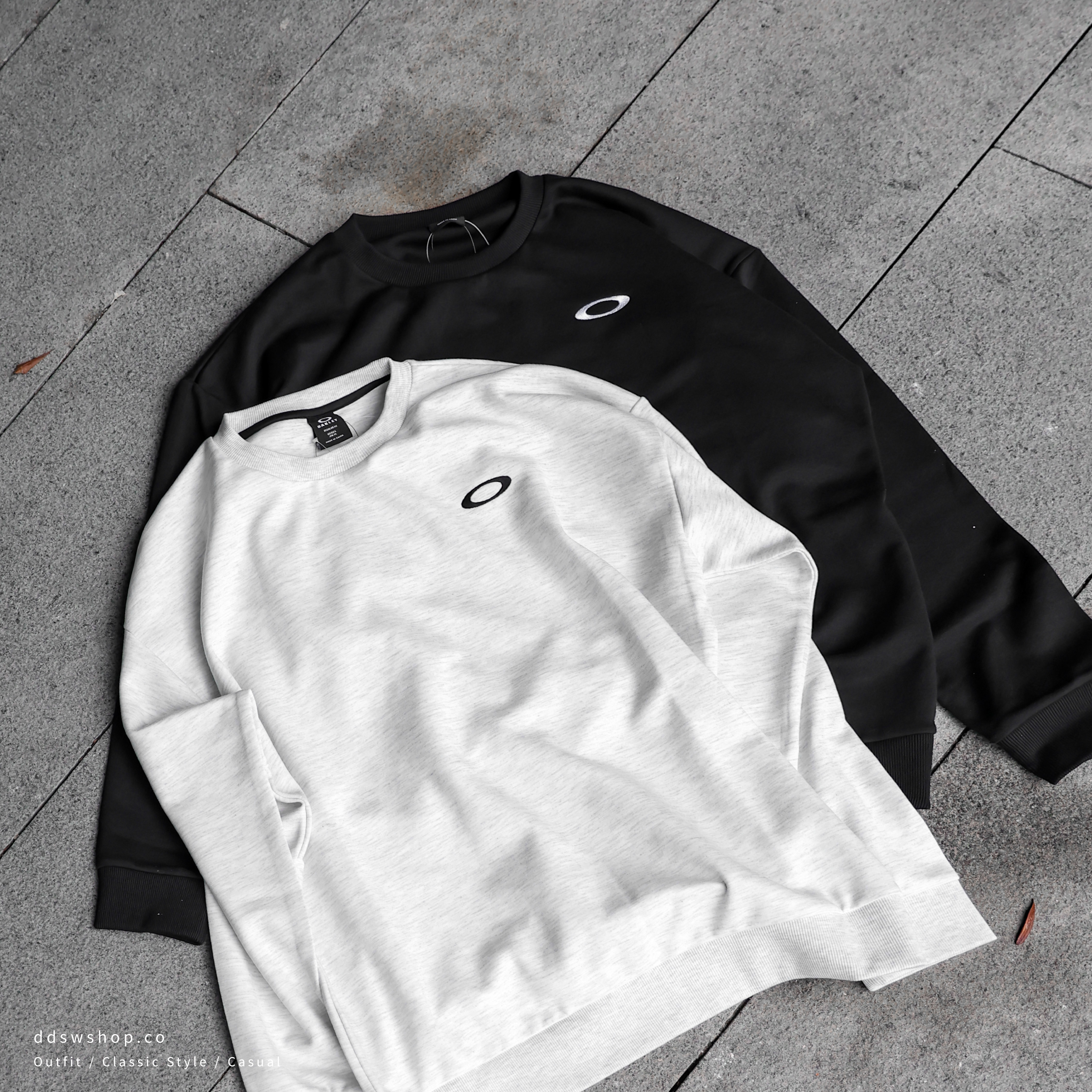 "現貨" Oakley Foundational Fleece L/S Crew 4 FOA408247 大學踢