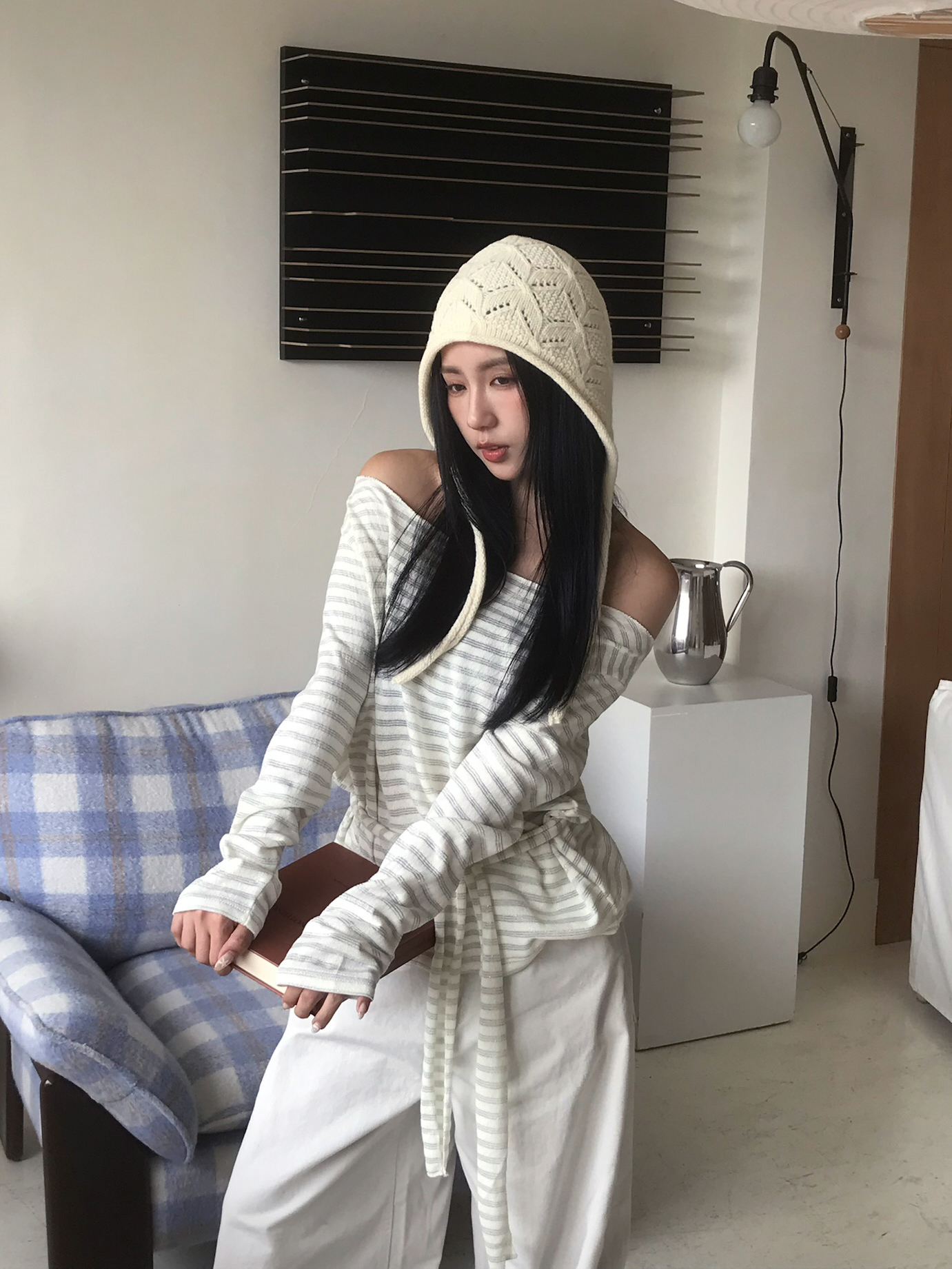 Whisper Knit Bonnet #毛帽