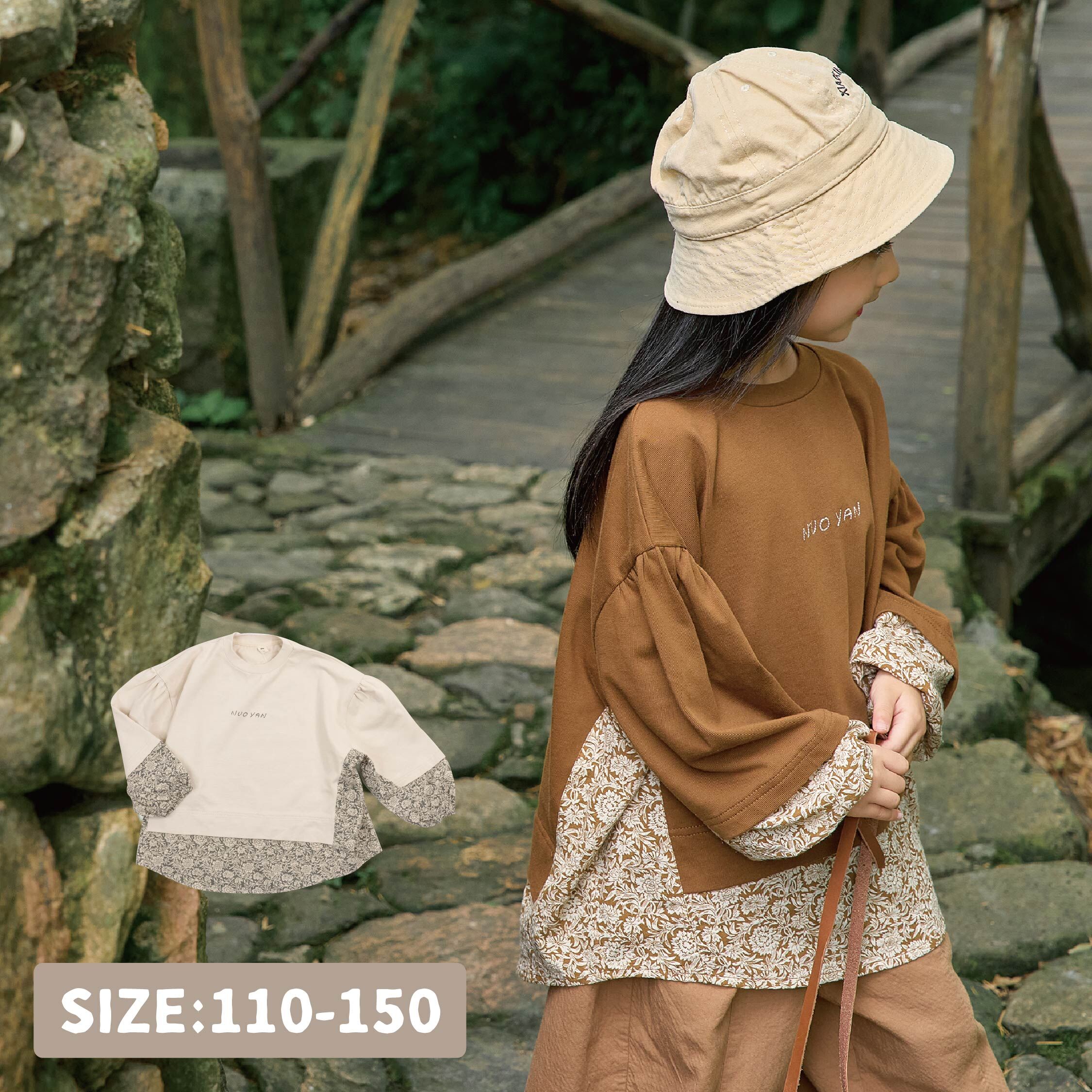 【H35252】藝術巴洛克假兩件設計上衣