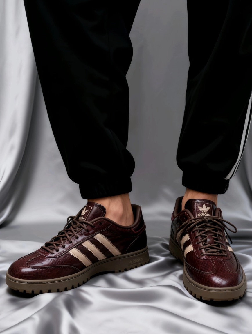 【預購】ADIDAS ORIGINALS SAMBA WTR 酒紅小蛇紋 JQ6711