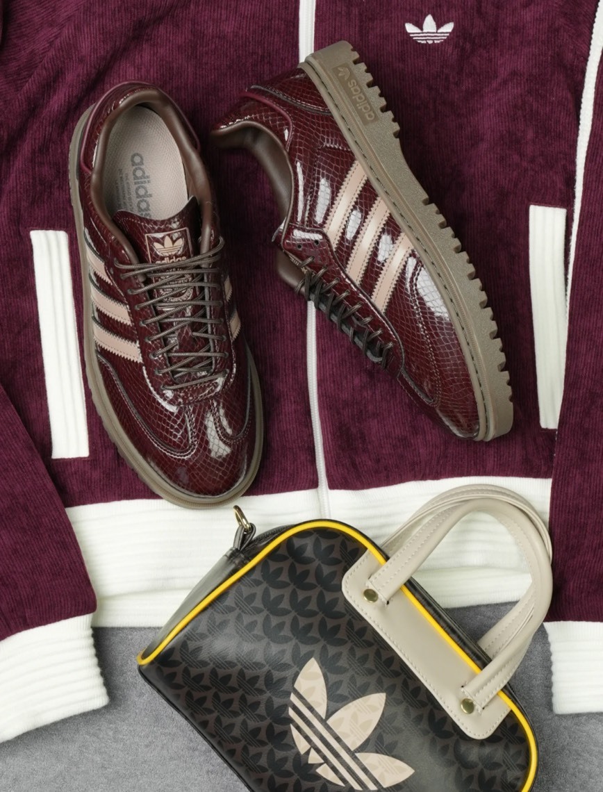 【預購】ADIDAS ORIGINALS SAMBA WTR 酒紅小蛇紋 JQ6711