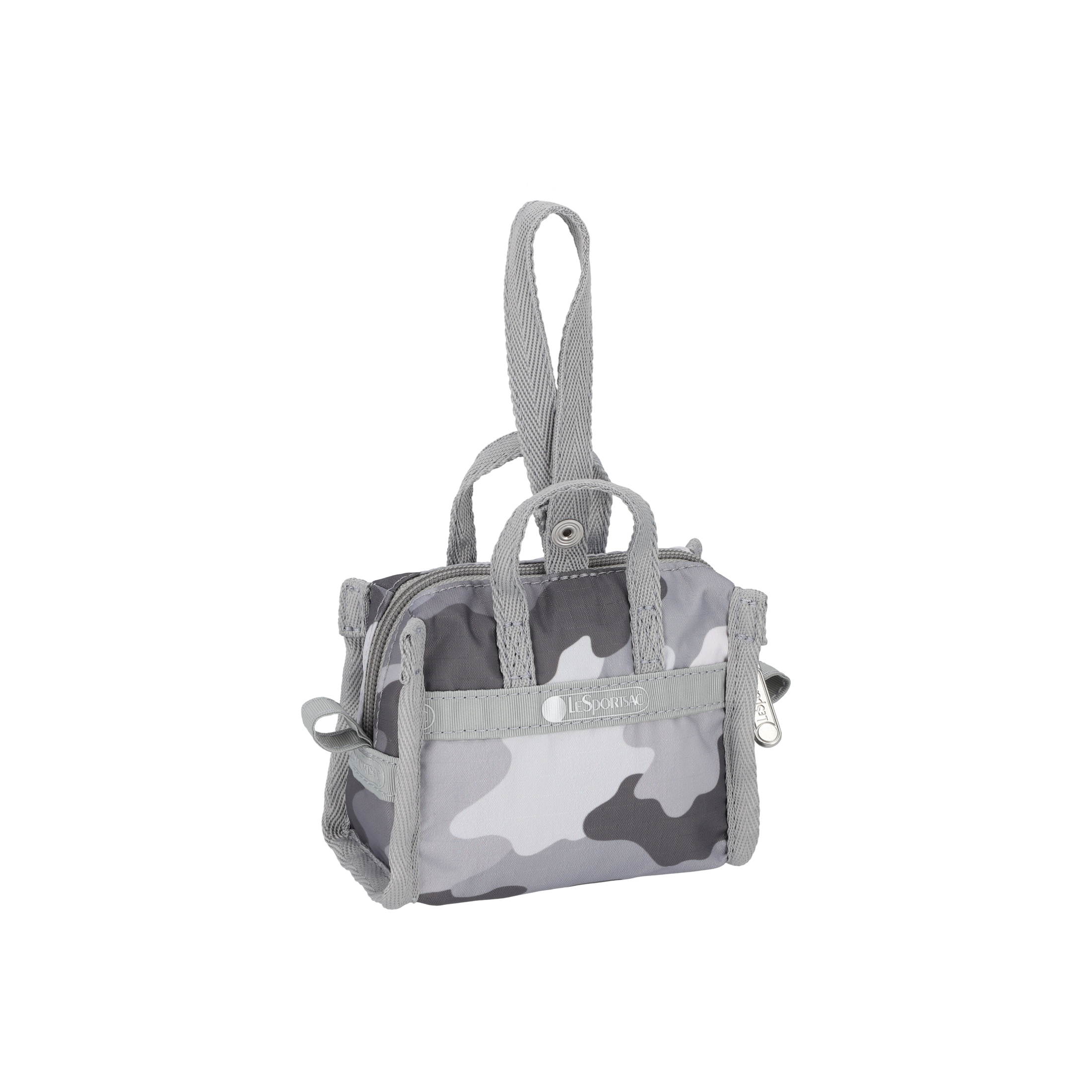 迷你旅行袋掛飾 (GLIMMER GRAY CAMO)