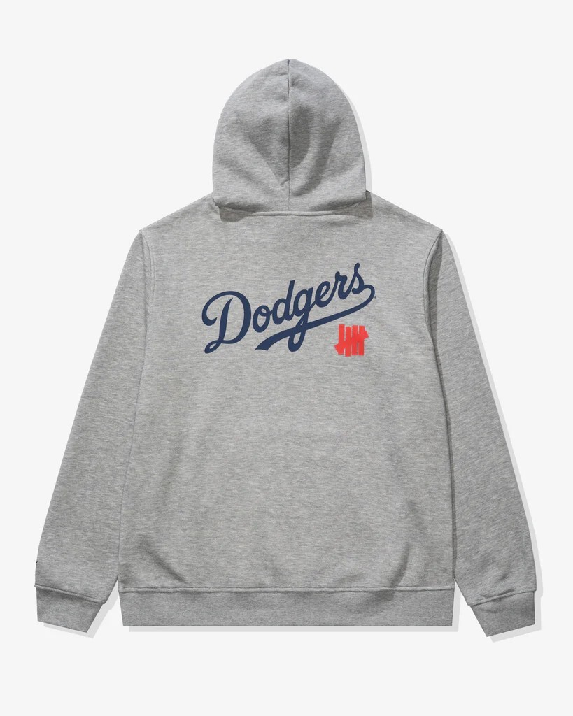<總冠軍重磅三方聯名!> Undefeated X New Era X Dodgers 道奇隊 聯名 帽T 兩色