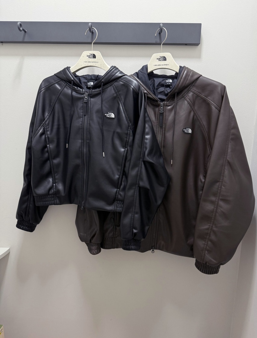 【預購】The North Face LUNO HOOD ZIP-UP 皮革連帽外套 NM5PR52