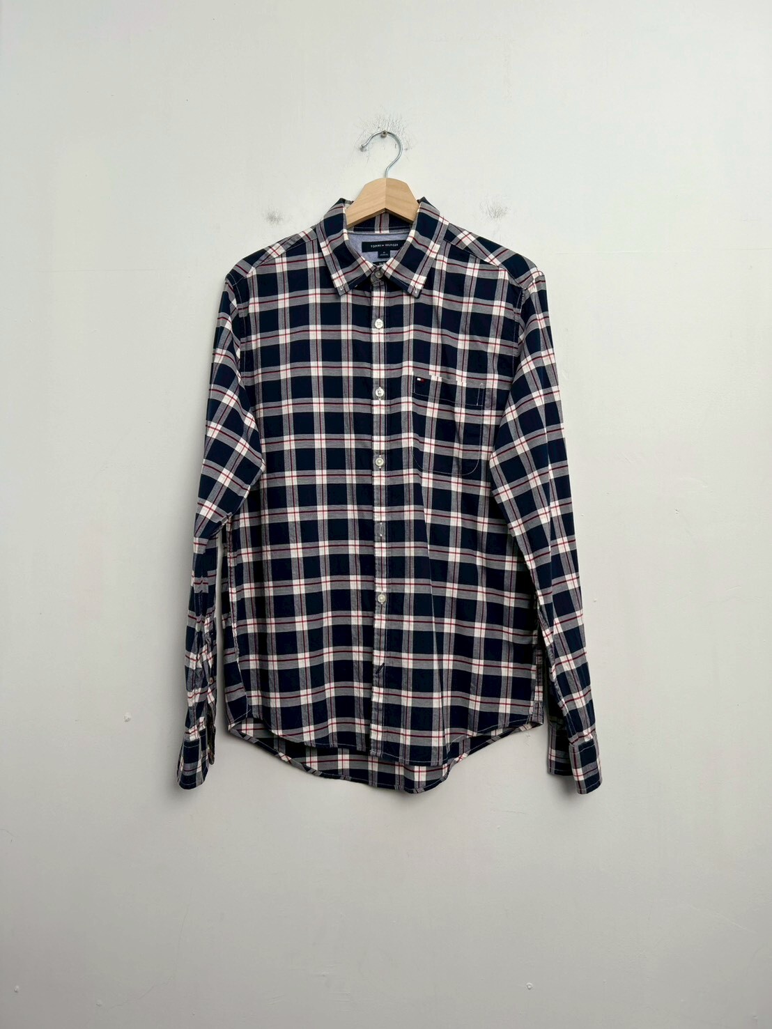 Tommy Hilfiger Checkered Shirt SIZE M